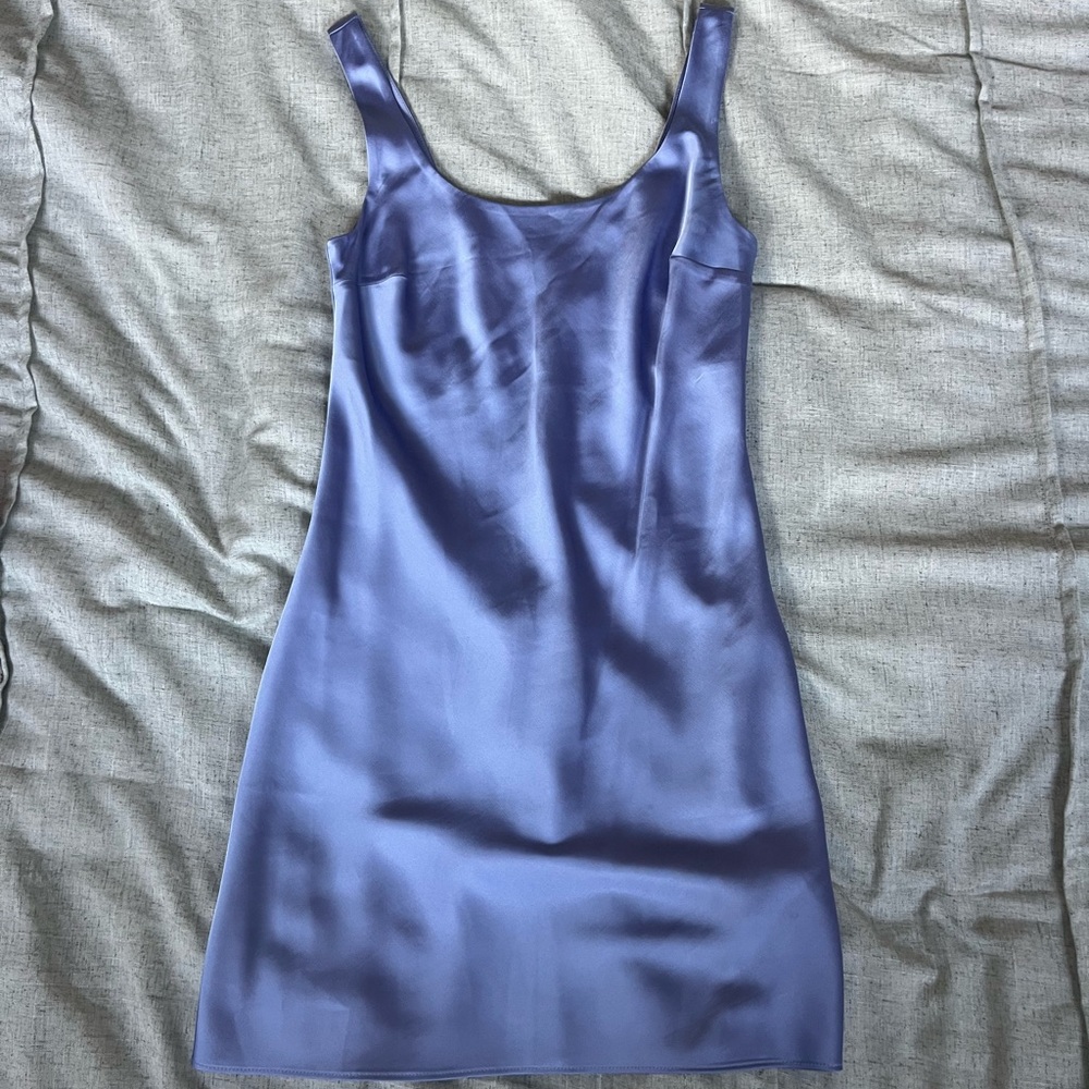 Abercrombie & Fitch Lavender Satin Dress